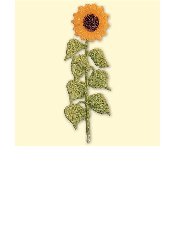 CANDLE DECOR sunflower 