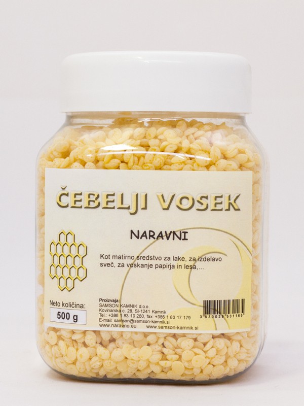 BEESWAX 100 % PURE in granules  500 g