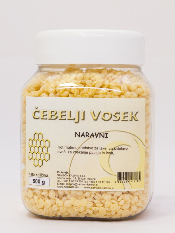 ČEBELJI VOSEK v granulah 500g