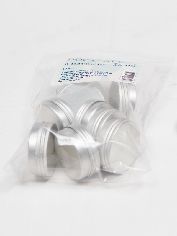 DOZA -ALU z navojem 35 ml 10 kosov