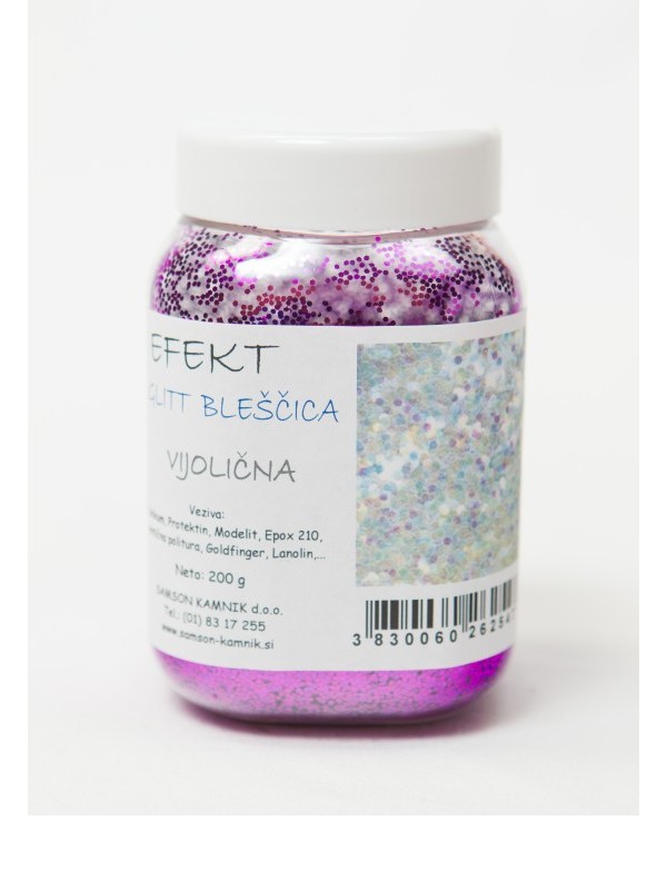 EFFECT GLITTER Violet 200 g