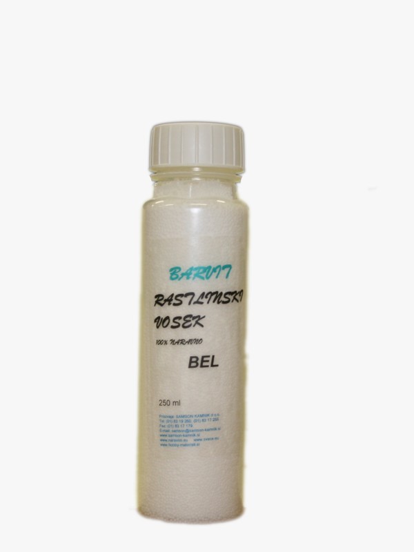 GRANULATED NATURAL WAX white 250 ml