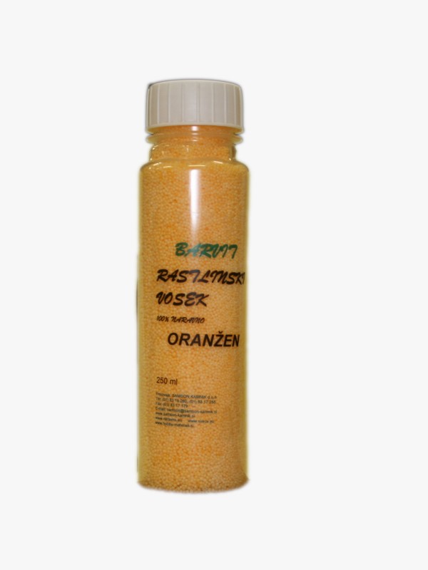 GRANULATED NATURAL WAX orange 250 ml