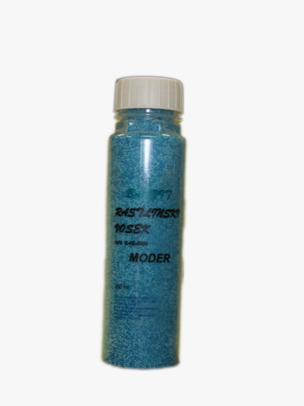 GRANULATED NATURAL WAX turquoise 250 ml