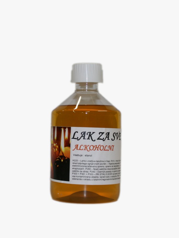 CANDLE LACQUER alcohol based 500 ml