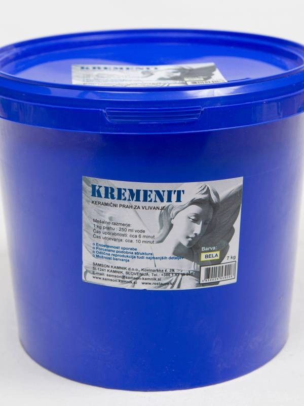 KREMENIT WHITE porcelain-like ceramic powder 7 kg