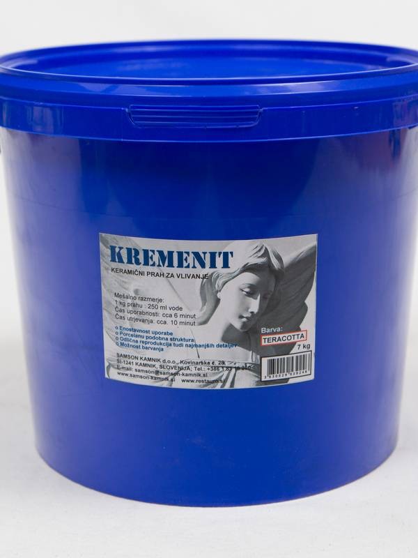 KREMENIT TERRACOTA porcelain-like ceramic powder 7 kg