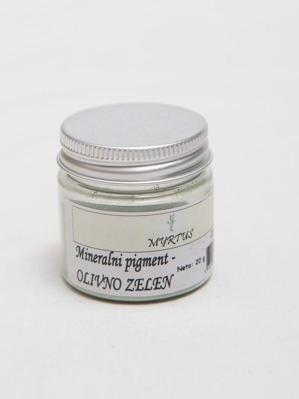 MYRTUS Mineralni pigment OLIVNO ZELEN 20g