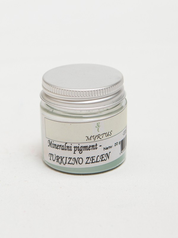 MYRTUS Mineralni pigment TURKIZNO ZELEN 20g