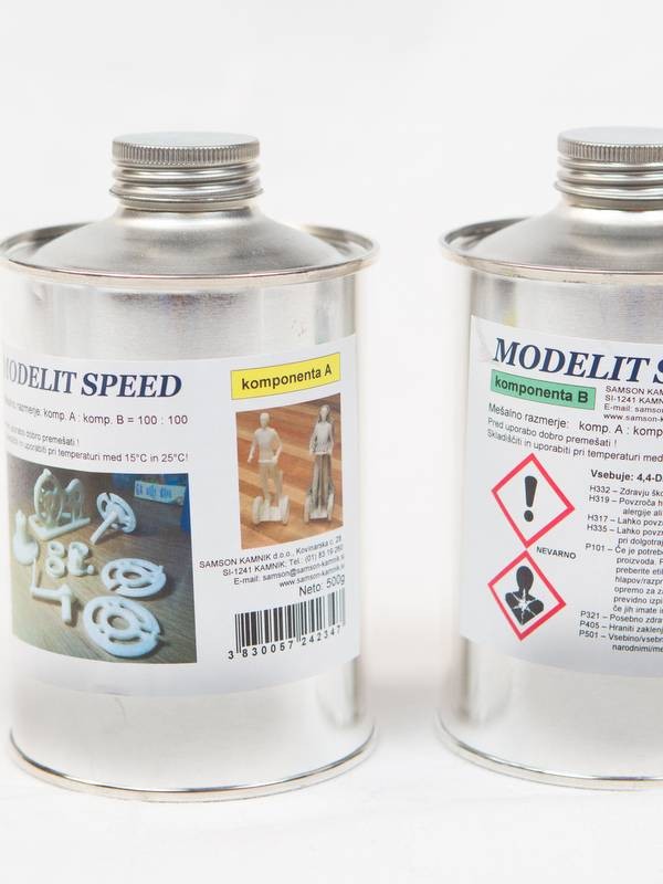 MODELIT SPEED  fast casting urethane resin  0,5 kg   0,5 kg