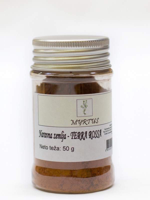 MYRTUS Naravna zemlja TERRA ROSA 50 g