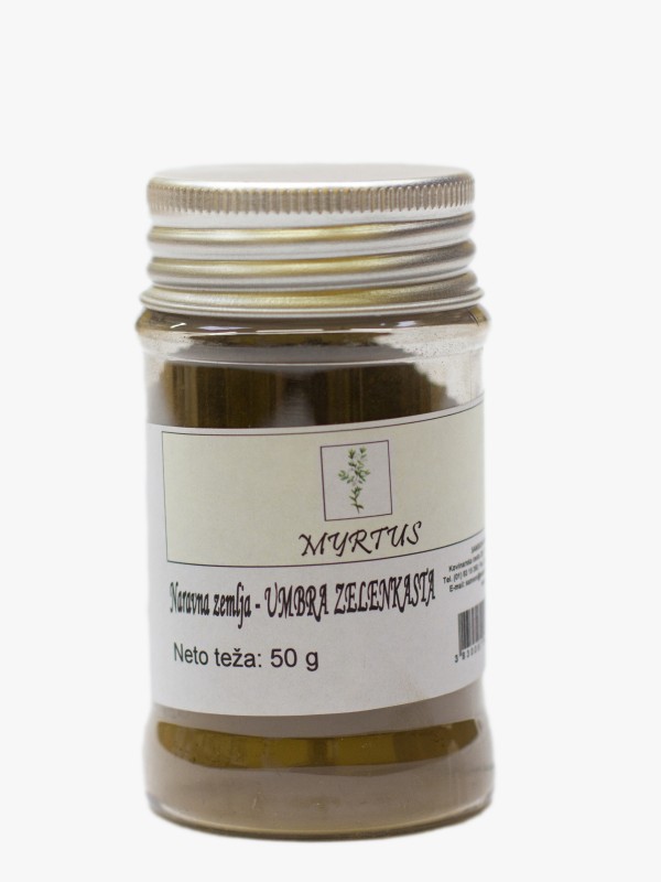 MYRTUS Naravna zemlja UMBRA zelenkasta 50 g