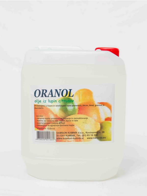 ORANOL čistilo iz lupin citrusov 5 l
