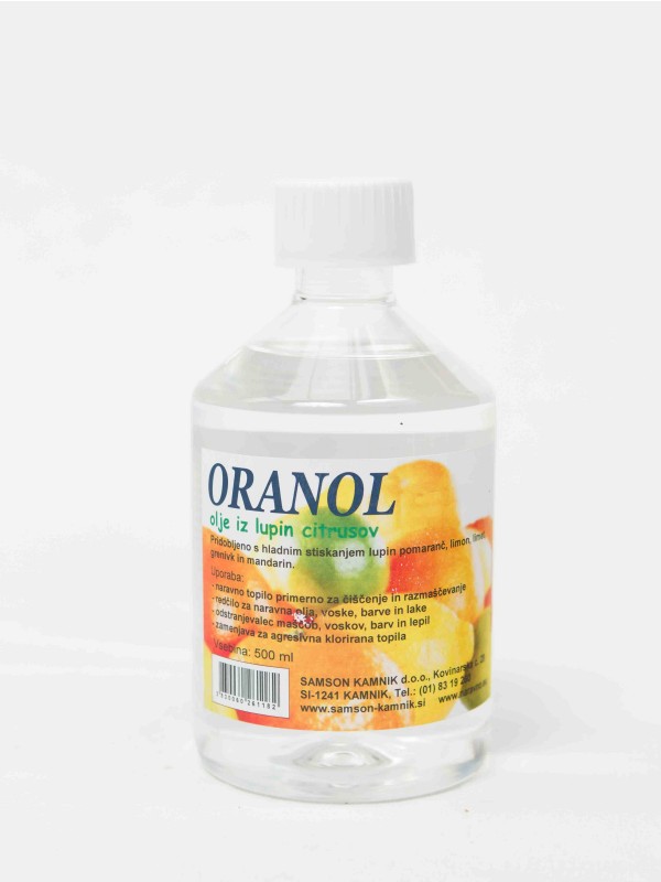 ORANOL čistilo iz lupin citrusov 500 ml