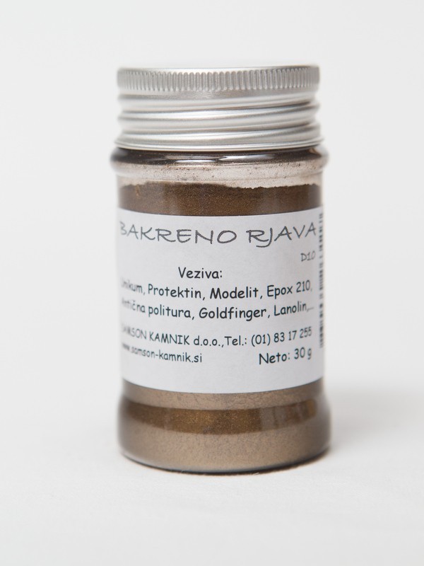 PERLA - bakreno rjav pigment    D10   30 g