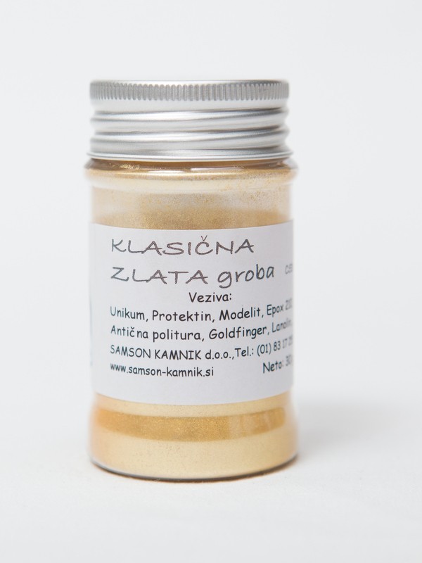 PERLA Klasična zlata - groba   C53     30 g