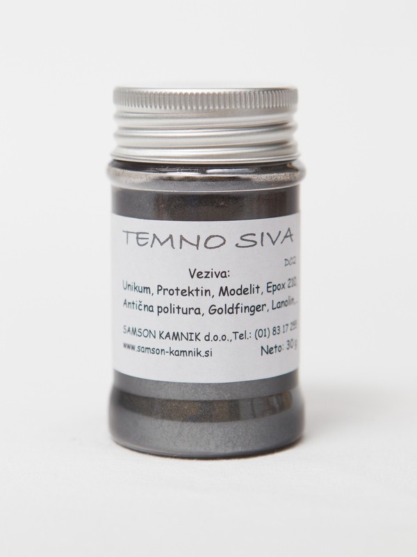 PERLA  Temno siva   D02     30 g