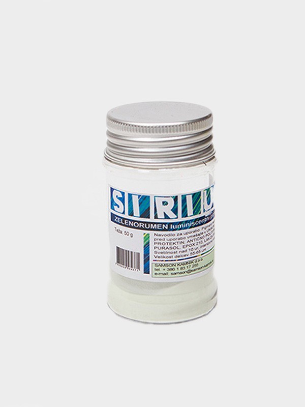 SIRIUS zelenorumen luminiscentni pigment 50 g