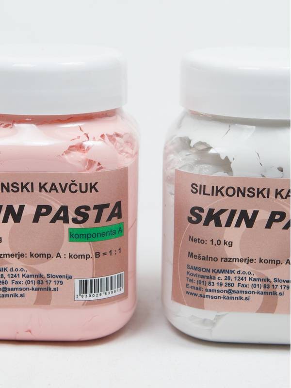 SKIN PASTA koži prijazen silikonski kavčuk 1   1 kg