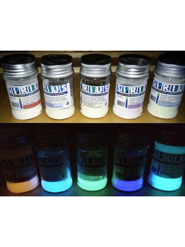 SIRIUS luminescent pigments by day and night