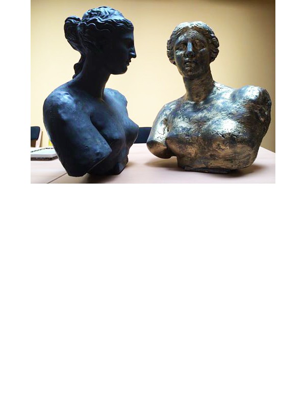 Solida hard foam sculpture