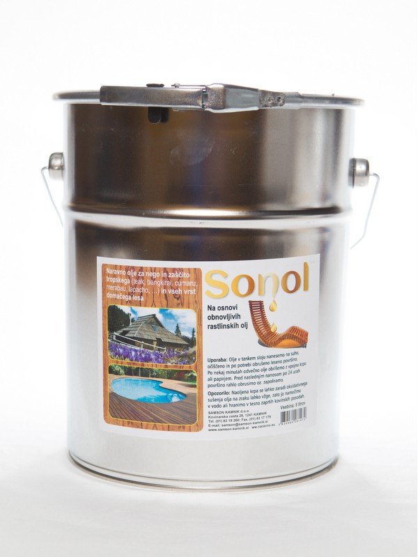 SONOL natural outdoor tropical wood protection 5 l