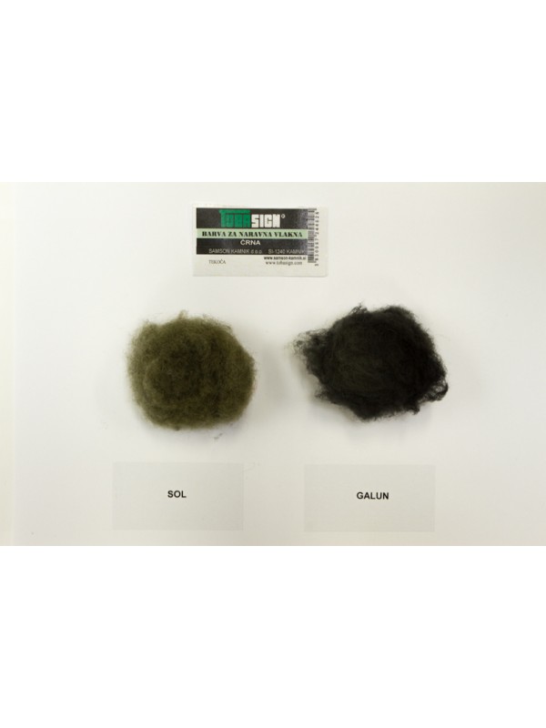 TOBA SIGN Natural fiber dye BLACK