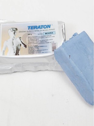 TERATON BLUE air-hardening modelling clay 500 g