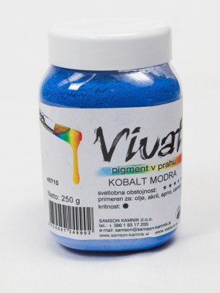 VIVAT oksidni/anorganski pigment KOBALT MODRA     250 g