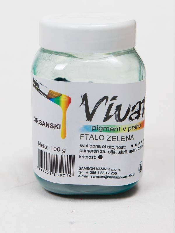 VIVAT organski pigment FTALO ZELEN 100 g