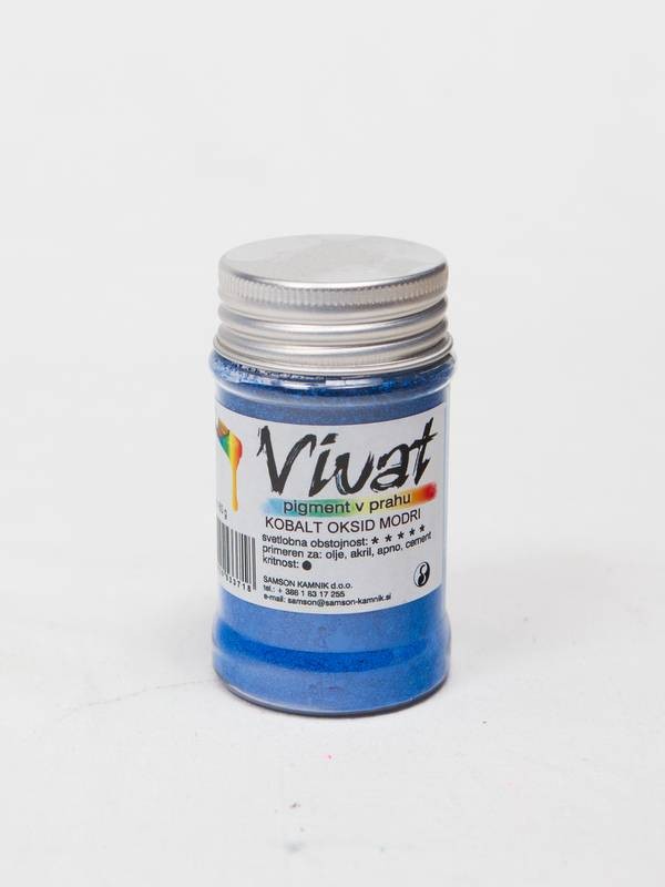 VIVAT oksidni/anorganski pigment KOBALT OKSID MODER 50 g