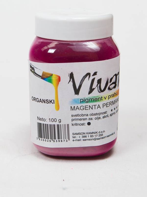 VIVAT organski pigment MAGENTA permanent 100 g