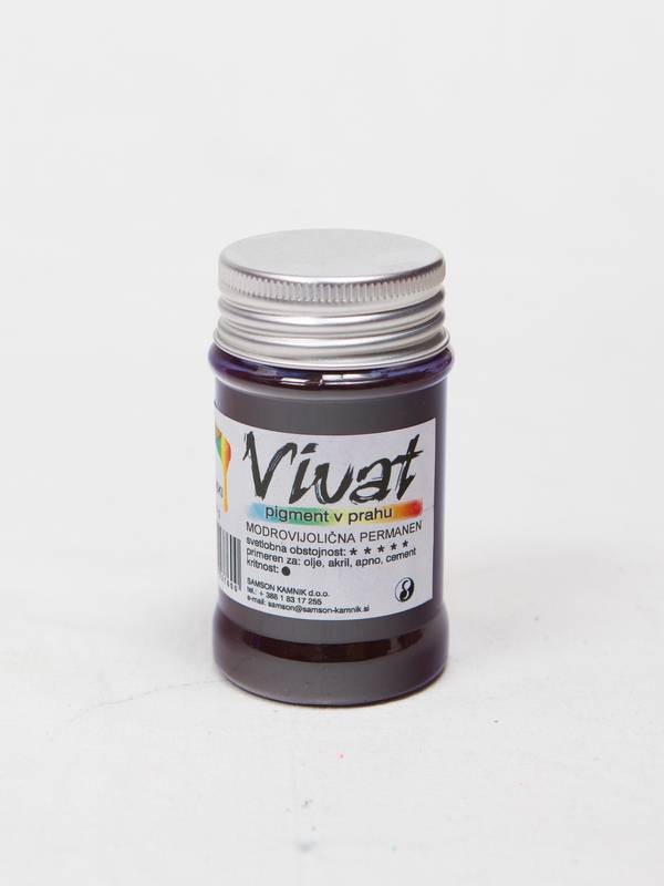 VIVAT organski pigment MODROVIJOLIČEN permanent 25 g