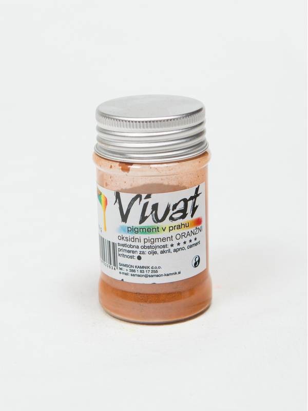 VIVAT oksidni/anorganski pigment ORANŽEN 50 g