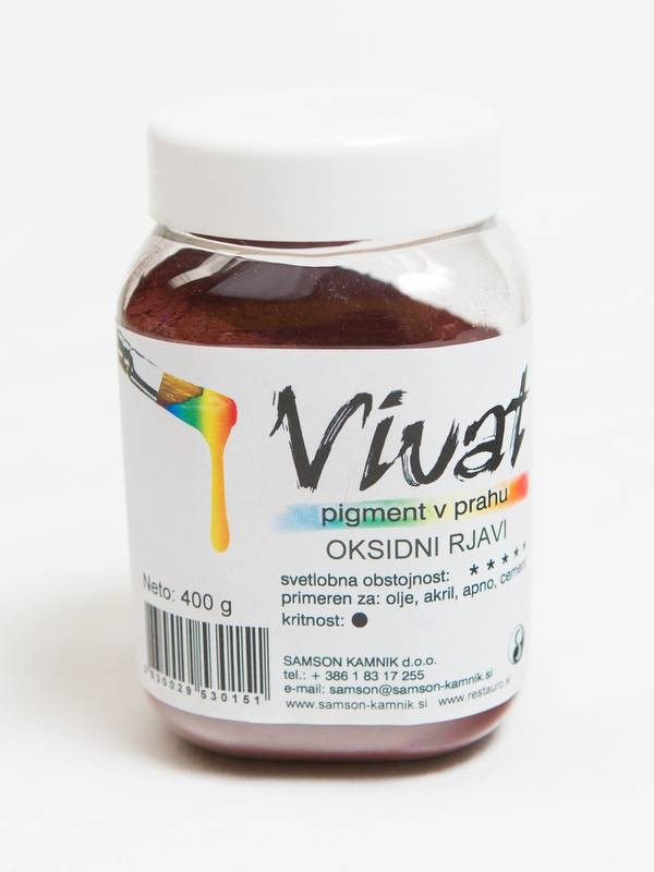 VIVAT oksidni/anorganski pigment RJAV 400g