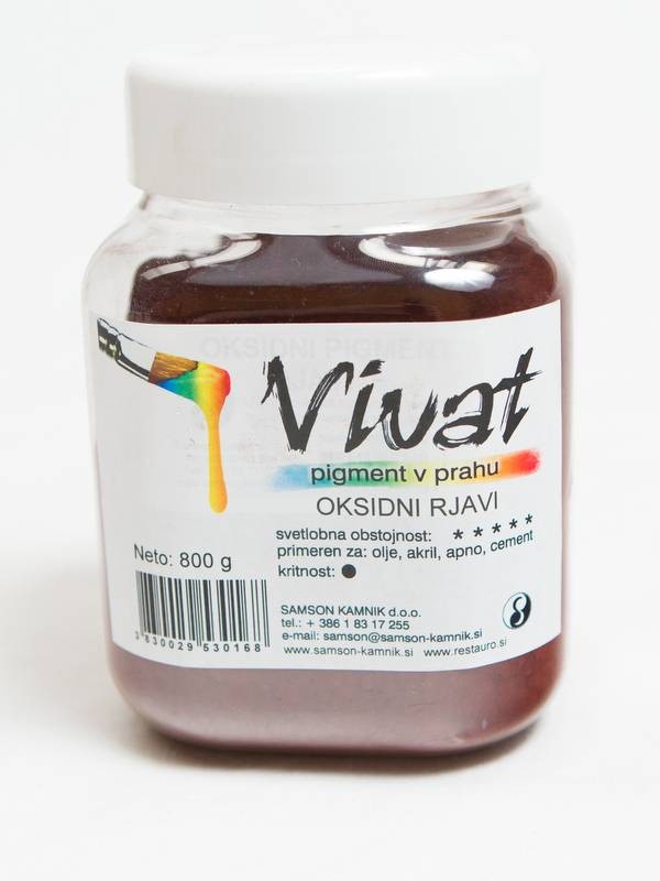 VIVAT oksidni/anorganski pigment RJAV 800g