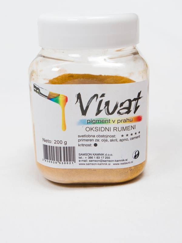 VIVAT oksidni/anorganski pigment RUMEN 200 g