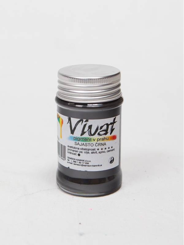 VIVAT oksidni/anorganski pigment SAJASTO ČRN 20 g