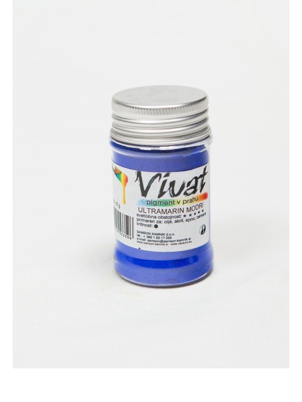 VIVAT oksidni/anorganski pigment ULTRAMARIN MODER 40 g