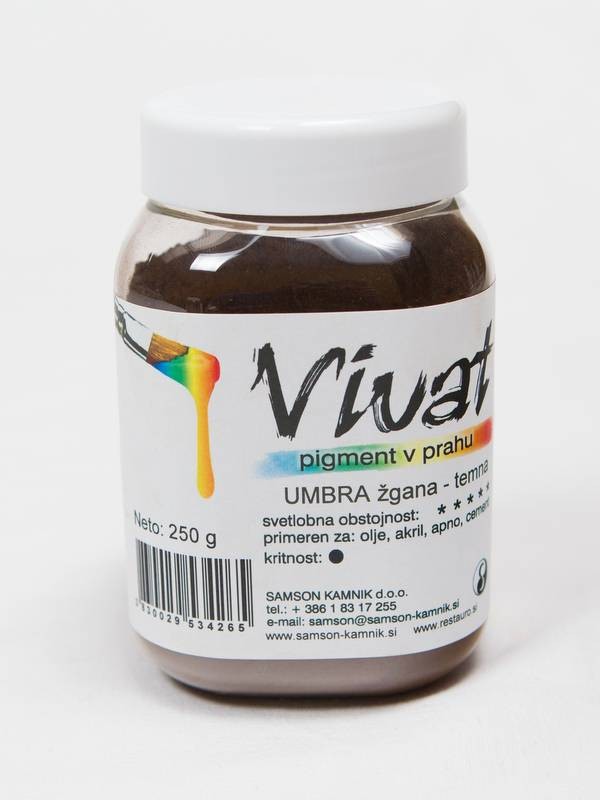 VIVAT umber burnt dark 250 g