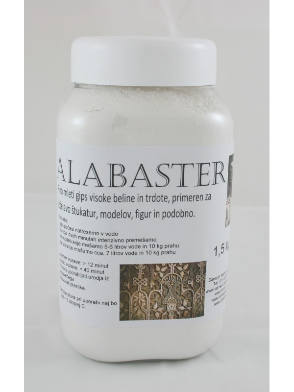 ALABASTER modelling plaster 1,5 kg