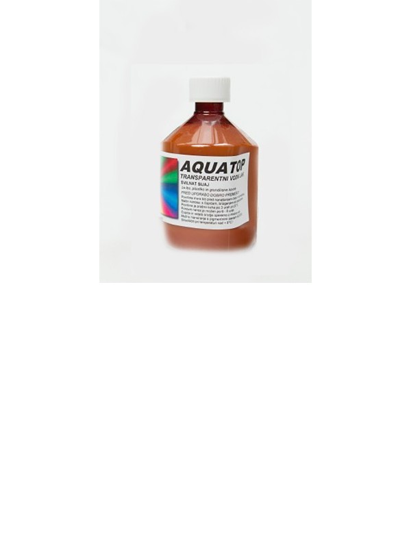 AQUATOP - Transparent lak, svilnat sijaj 500 ml