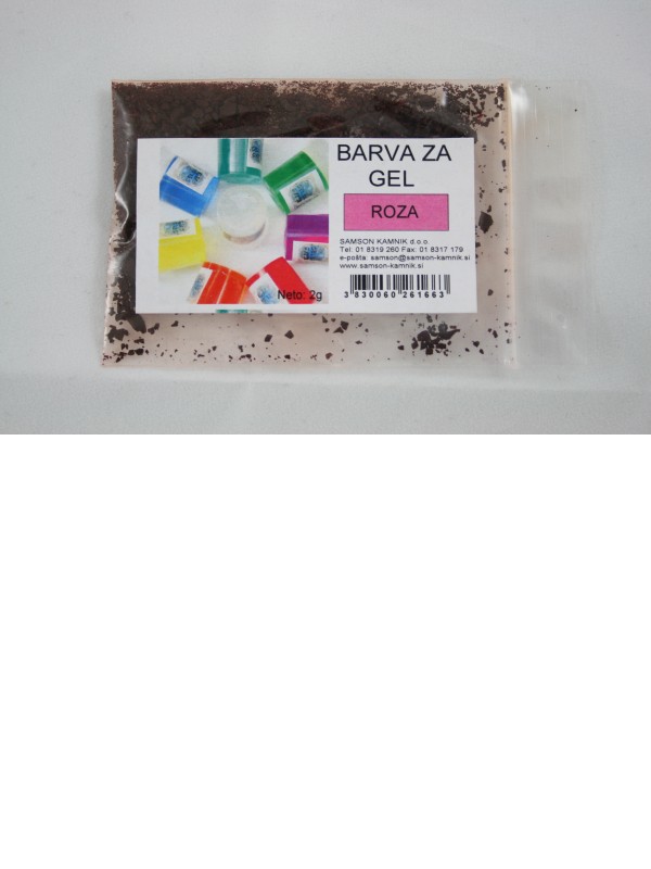 GEL FOR CANDLE pink 2g