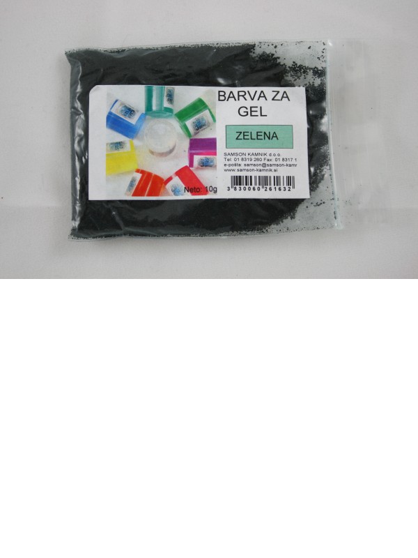 GEL FOR CANDLE green 10 g