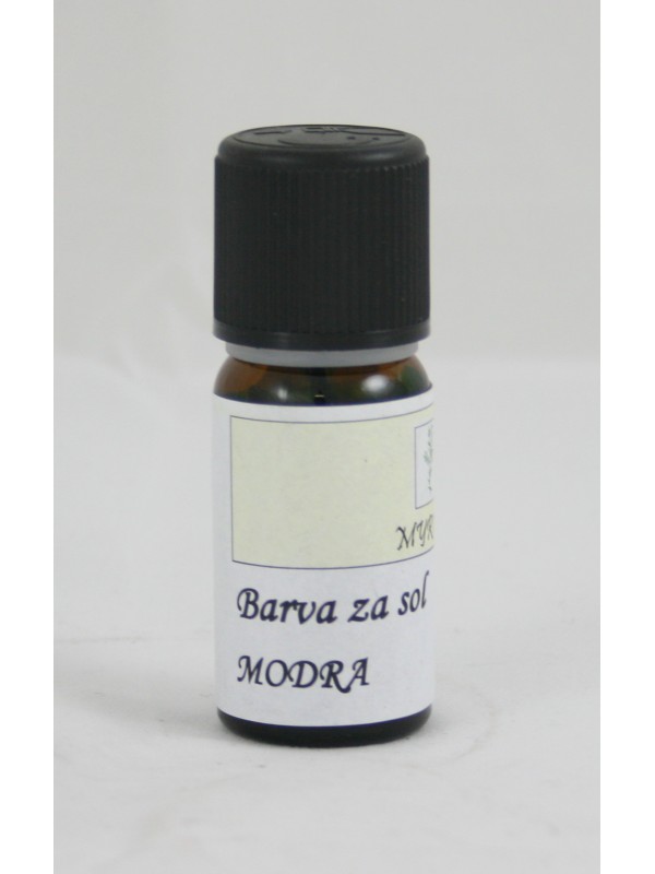 MYRTUS Barva za sol MODRA 10 ml