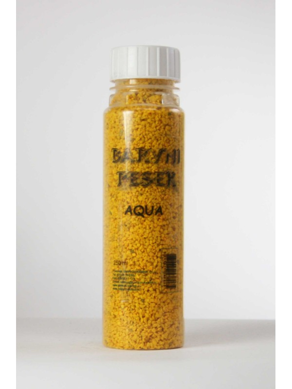 BARVIT AQUA decorative sand YELLOW 250 ml