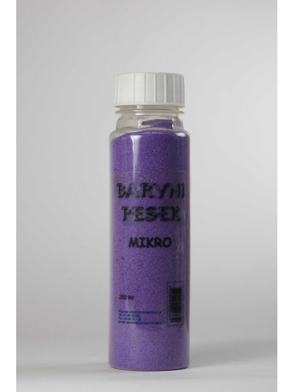 BARVIT MIKRO Decorative sand VIOLET 250 ml