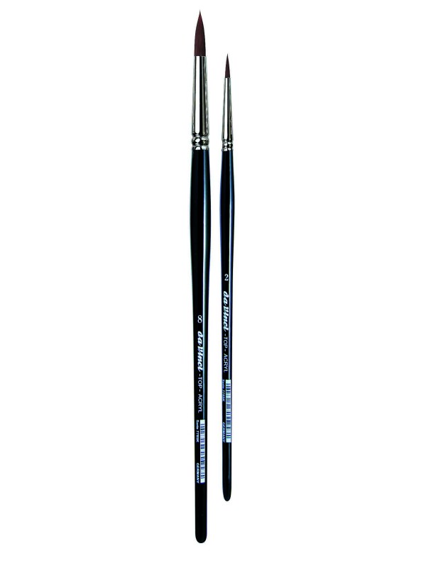 Čopiči retuširni Top-Acryl 7785 K, okrogli