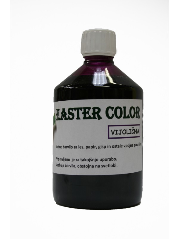 EASTERCOLOR - vodna barva za les,papir,.. VIJOLIČNA 500 ml