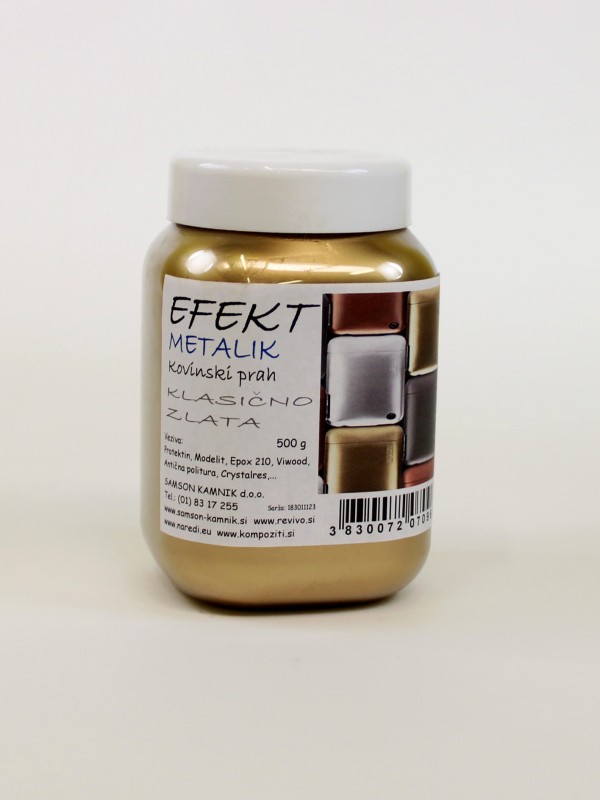 EFFECT METALLIC powder CLASSIC GOLD 500 g